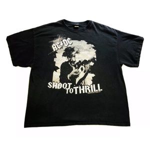 AC/DC vintage Shoot to Thrill T-shirt XXL